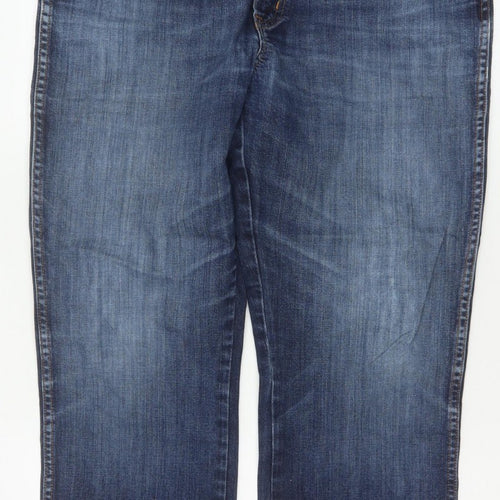 Wrangler Men’s Blue W36 L30 Texas Stretch Straight Jeans