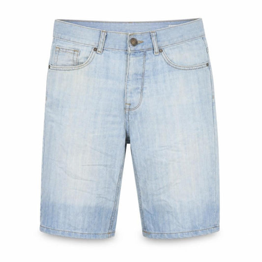 Denim Co. Men’s Blue W30 Regular Light Wash Bermuda Denim Shorts