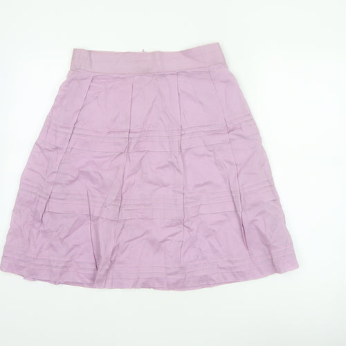Noa Noa Women Pink S A-Line Knee Length Cotton Skirt