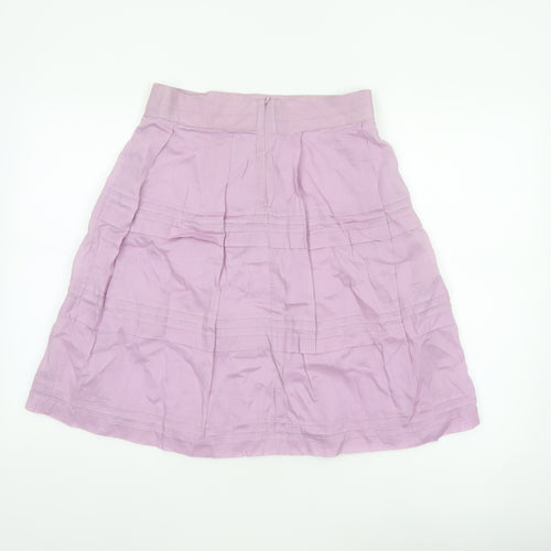 Noa Noa Women Pink S A-Line Knee Length Cotton Skirt