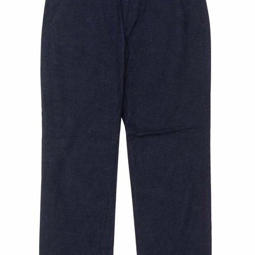 Marks and Spencer Men’s Blue 32/29 Regular Straight Chino Trousers