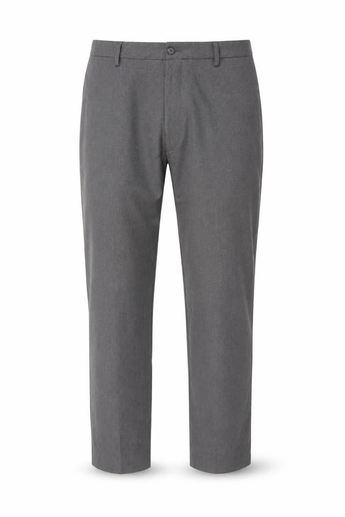 Farah Men’s Grey 36 W29 Straight Flat Front Dress Trousers