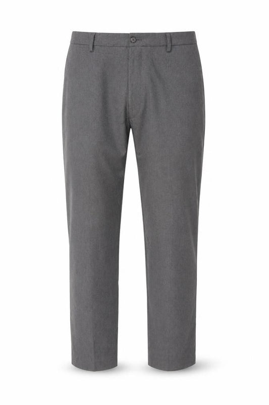 Farah Men’s Grey 36 W29 Straight Flat Front Dress Trousers