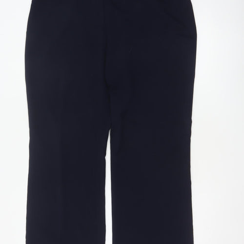 Klass Women’s Navy Size 18 Wide-Leg Smart Stretch Trousers