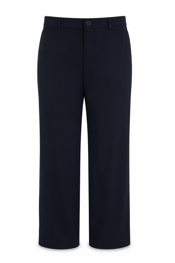 Front view of Klass Women’s Navy, size UK 18, Wide-Leg Smart Stretch Trousers