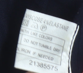 Klass Women’s Navy Size 18 Wide-Leg Smart Stretch Trousers