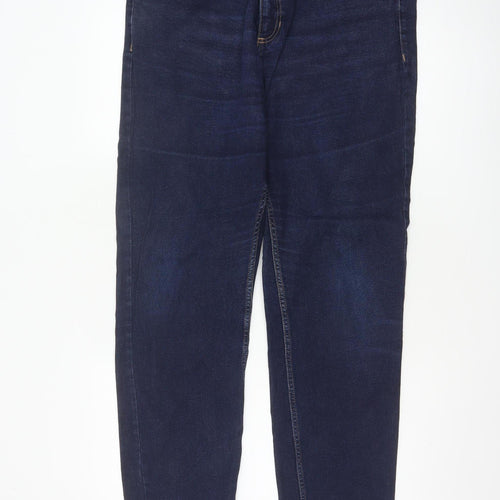 Marks and Spencer Women Blue UK 16 Straight Regular Stretch Jeans