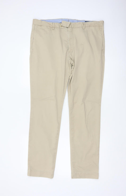 Polo Ralph Lauren Men’s Beige 36/32 Stretch Slim Fit Chino Trousers