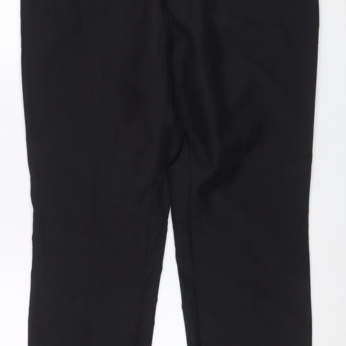 Marks & Spencer Men's Black 36 Regular Slim Fit Dress Trousers