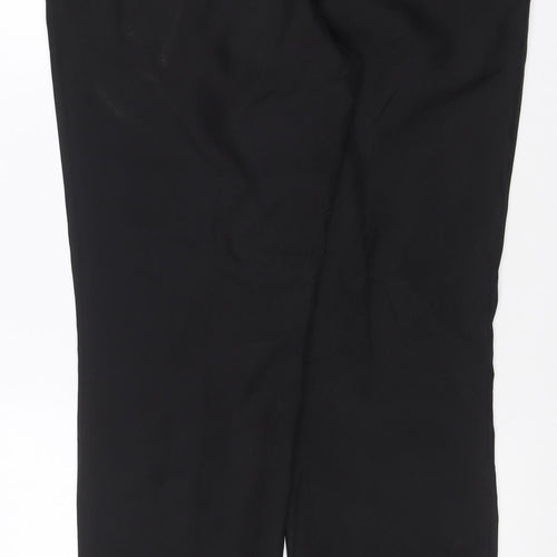 Marks & Spencer Men's Black 36 Regular Slim Fit Dress Trousers
