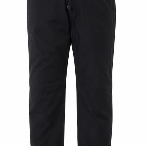 DKNY Men’s Black M Nylon Cotton Snow Trousers Elastic Waist Zip Pockets