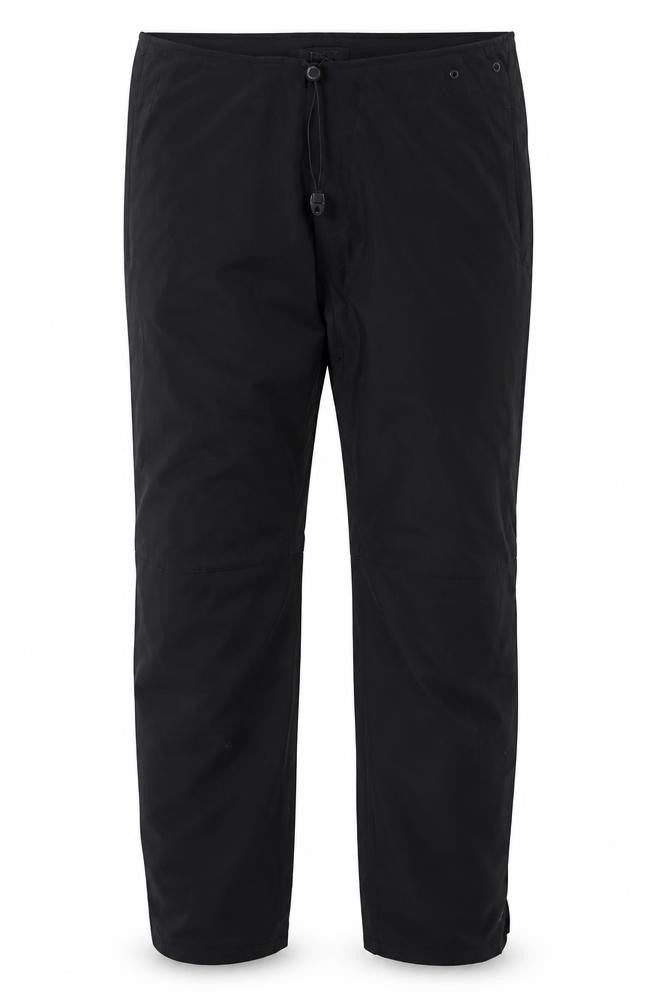 DKNY Men’s Black M Nylon Cotton Snow Trousers Elastic Waist Zip Pockets