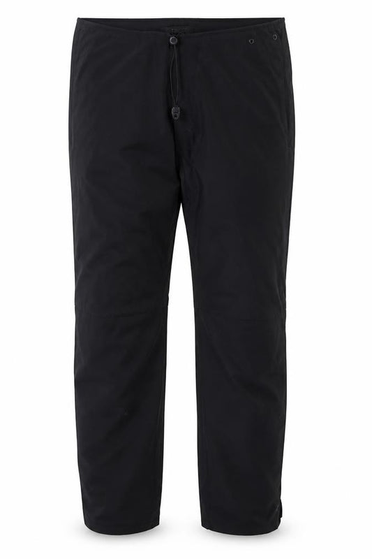 DKNY Men’s Black M Nylon Cotton Snow Trousers Elastic Waist Zip Pockets