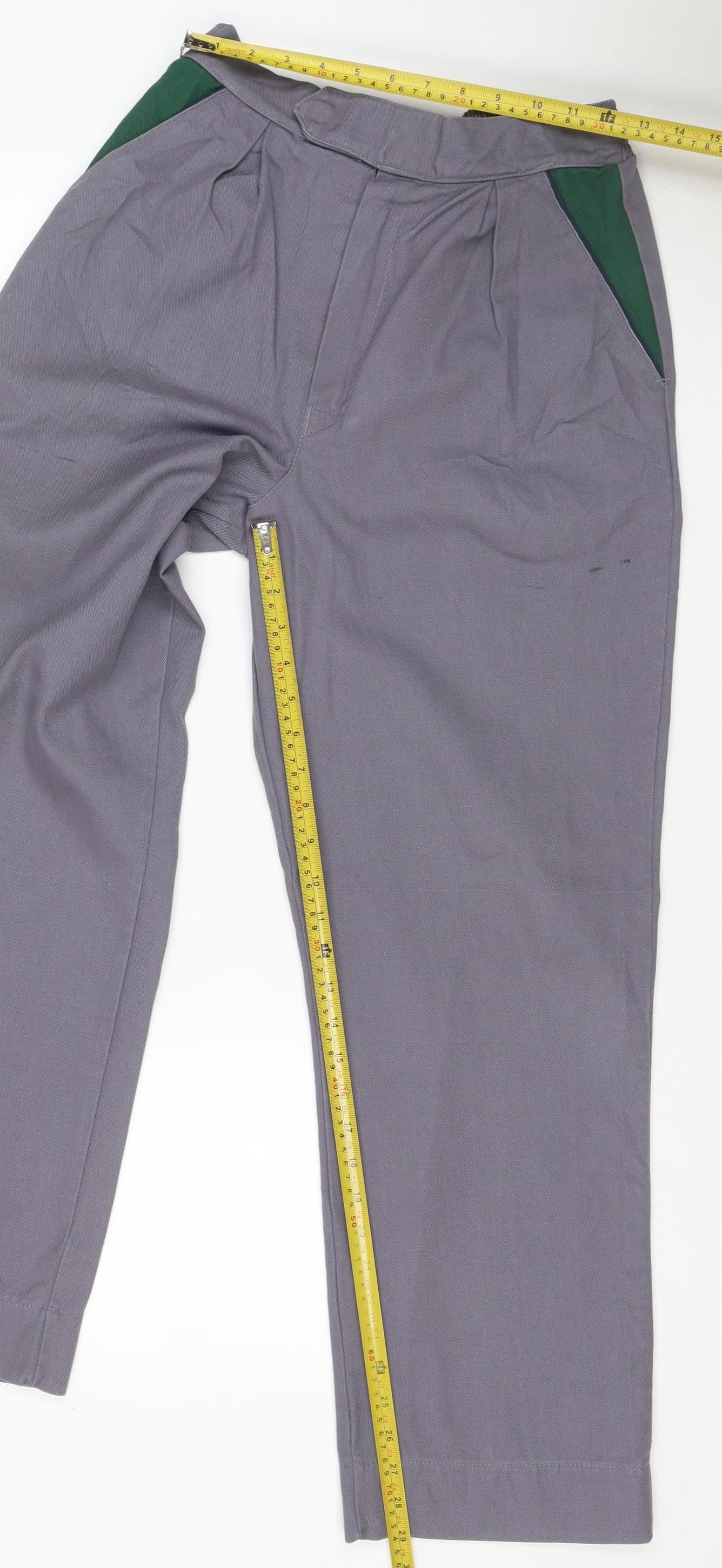 CCM Men’s Grey M 84cm Vintage Cotton Blend Wide Leg Sweatpants