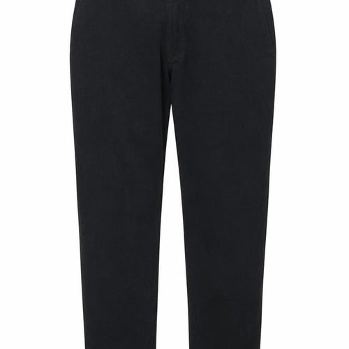 Palm Grove Men’s Black 36 Regular Straight Stretch Chino Trousers