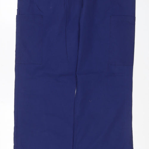 Dickies Men’s Blue XL Cargo Trousers Drawstring Workwear