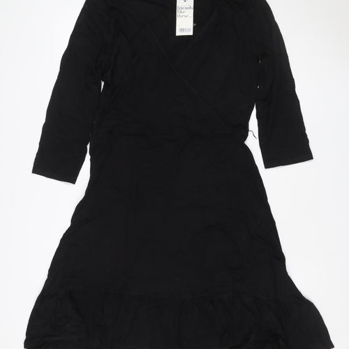 Friends Like These Women’s Black UK 14 Fit & Flare Knee Dress