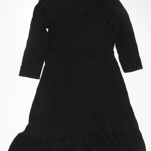 Friends Like These Women’s Black UK 14 Fit & Flare Knee Dress