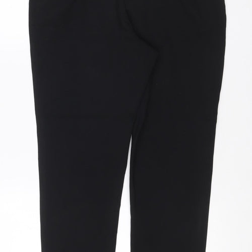Marks & Spencer Women's Black UK 14 Short Straight Dress Trousers