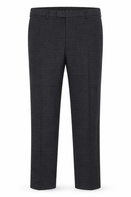 Marks & Spencer Men’s Black 36 Slim Fit Wool Blend Dress Trousers