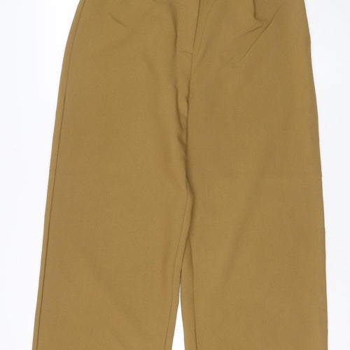 Warehouse Women’s Brown UK 10 Wide-Leg Stretch Dress Trousers