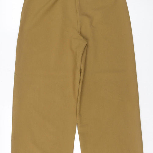 Warehouse Women’s Brown UK 10 Wide-Leg Stretch Dress Trousers
