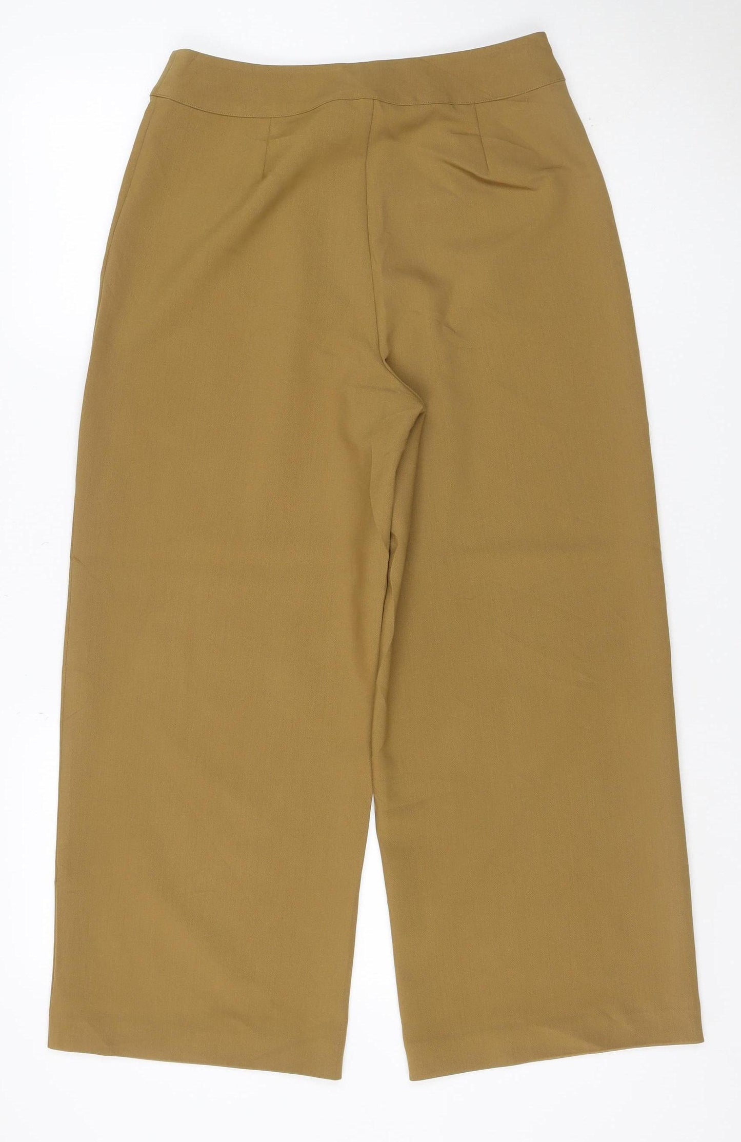 Warehouse Women’s Brown UK 10 Wide-Leg Stretch Dress Trousers
