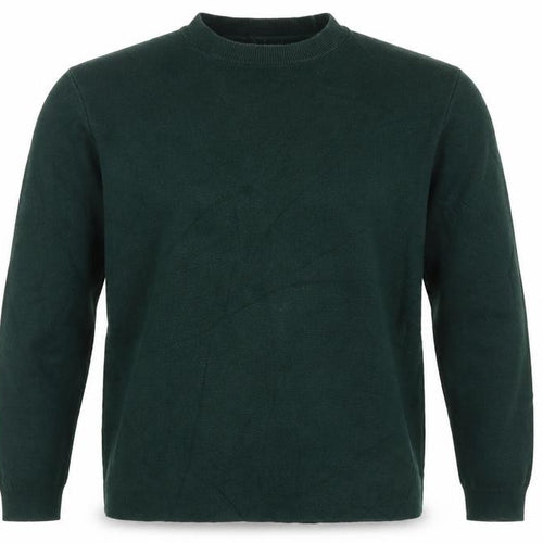 Jasper Conran Men's Green M Cotton Crew Neck Pullover Jumper