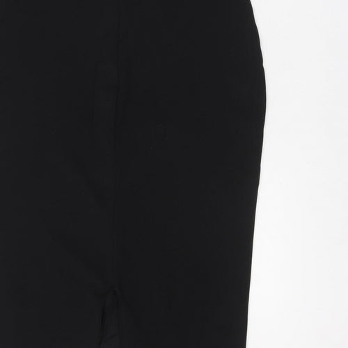 Quiz Women’s Black UK 12 Bodycon Knee Length Flared Sleeve Dress