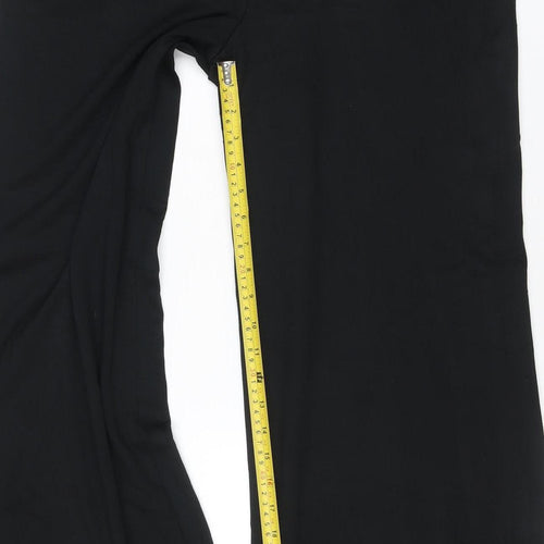 M&S Collection Women’s Black Size 14 Regular Stretch Dress Trousers