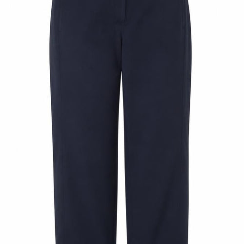 M&S Women’s Blue Size 14 Regular Straight Leg Stretch Trousers