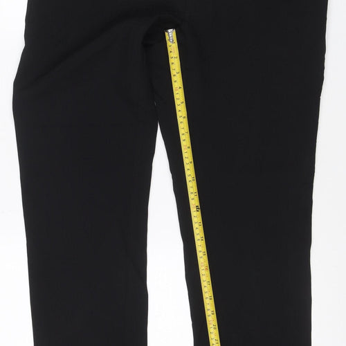 M&S Collection Women’s Black Slim Fit Dress Trousers 34W 29L