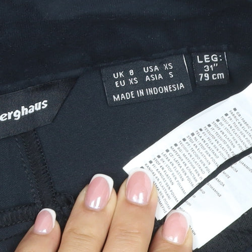 Berghaus Women’s Black UK 8 Deluge 2.0 Waterproof Rain Trousers 31in