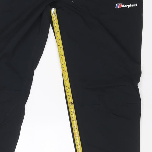 Berghaus Women’s Black UK 14 Tapered Jogger Trousers Drawstring