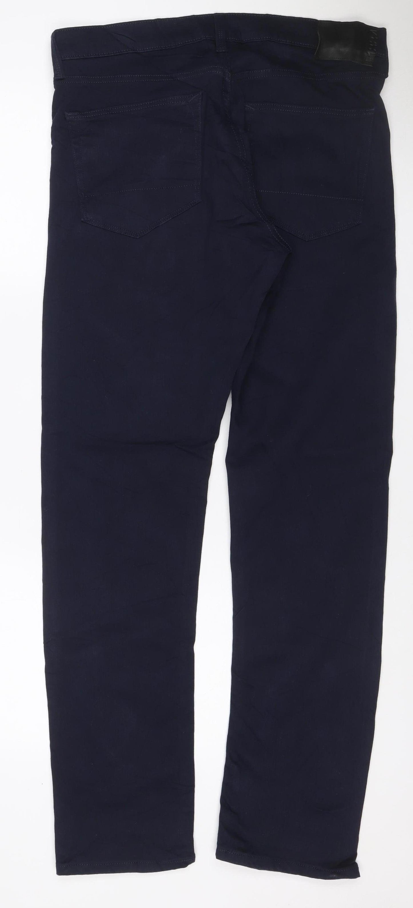 Marks and Spencer Men's Navy Slim Stretch Jeans 5-Pocket