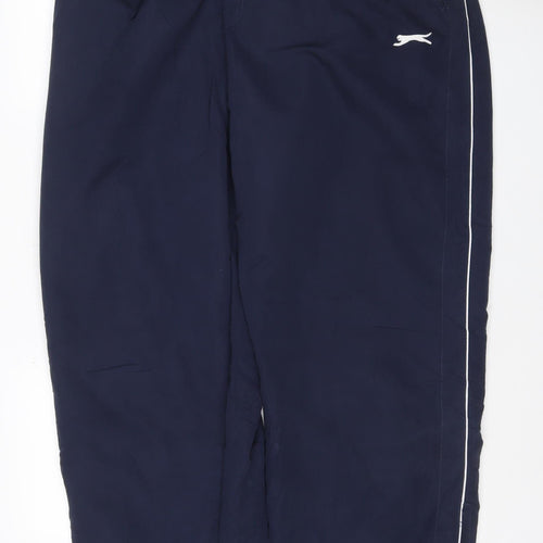 Slazenger Men’s Navy 2XL Track Pants Lined Drawstring Joggers