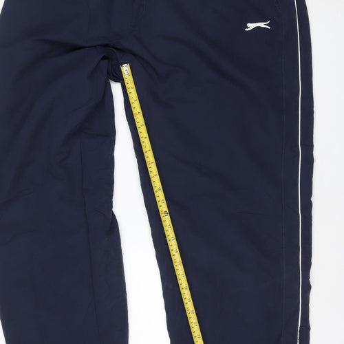 Slazenger Men’s Navy 2XL Track Pants Lined Drawstring Joggers