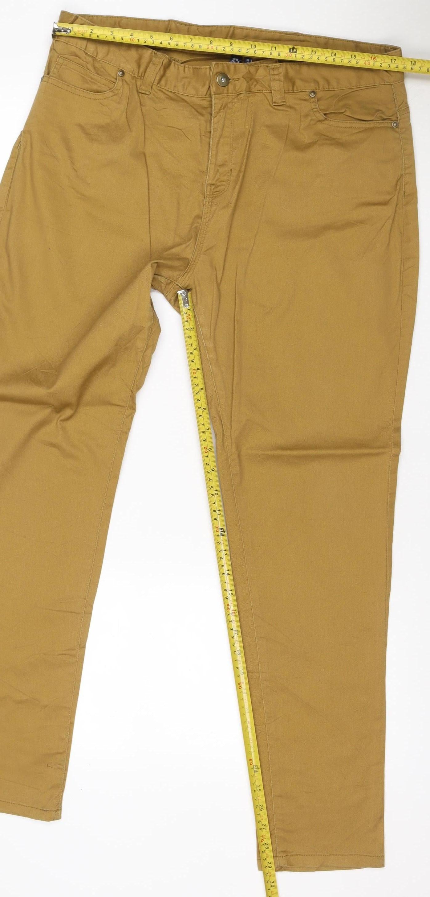 Premier Women’s Brown UK 16 Regular Straight Workwear Jeans PR570