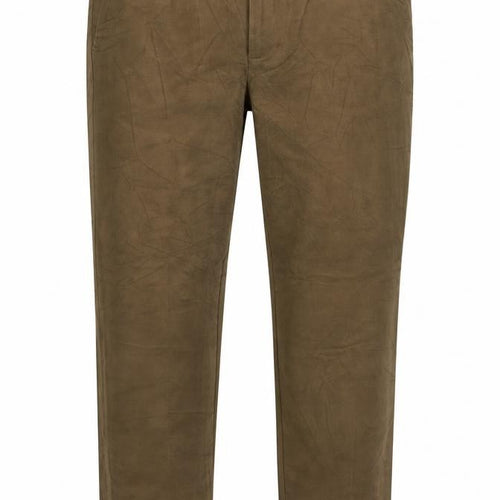 M&S Men’s Brown 34in Regular Fit Cotton Chino Trousers 34/31 New