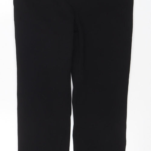 Jigsaw Women’s Black UK 12 Tailored Straight Leg Trousers