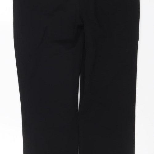 Jigsaw Women’s Black UK 12 Tailored Straight Leg Trousers