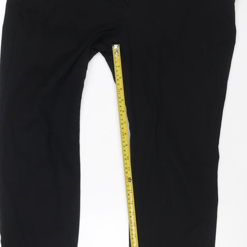 Wallis Women’s Black UK 16 Straight Leg Tailored Trousers Pockets
