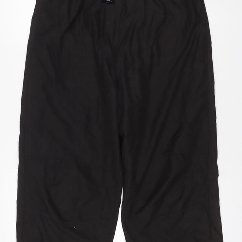 Elam Women’s Black UK 18 Wide-Leg Drawstring Trousers