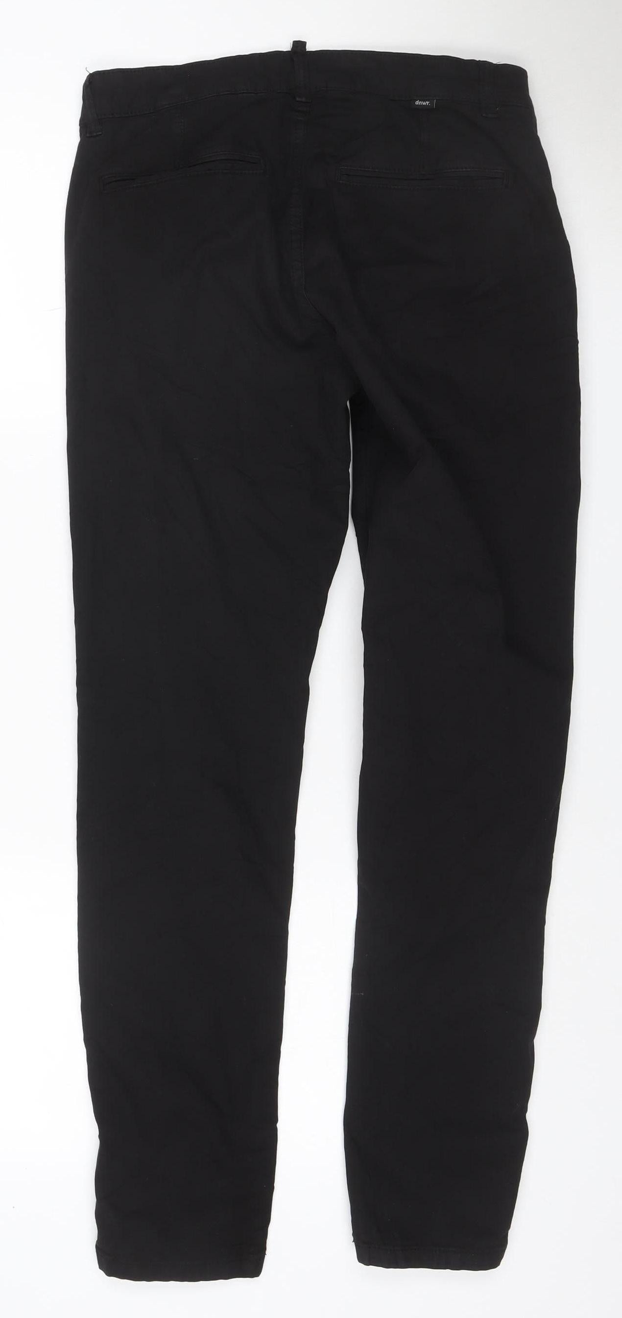 Zara Men Black 30 Slim Skinny Stretch Denim Jeans