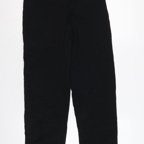 Marks & Spencer Women Black UK 12 Short High Rise Stretch Leggings