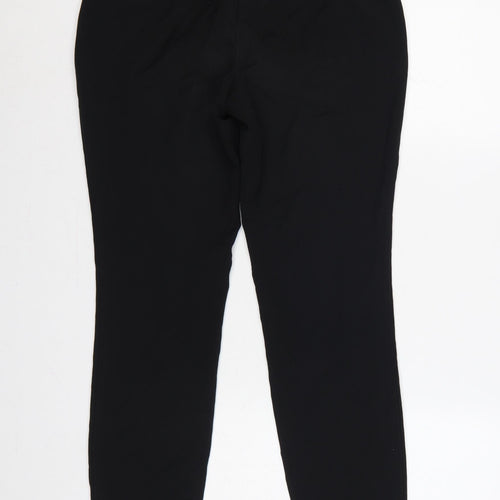 Next Women Black UK 8 Regular Skinny Smart Work Trousers