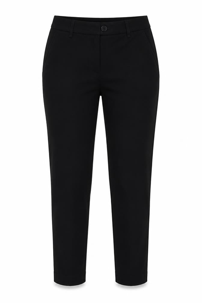 Next Women Black UK 8 Regular Skinny Smart Work Trousers