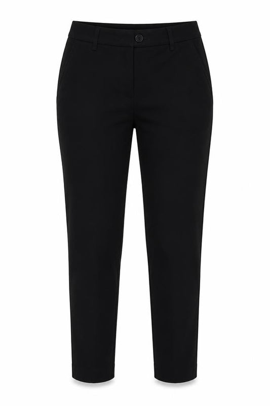 Next Women Black UK 8 Regular Skinny Smart Work Trousers