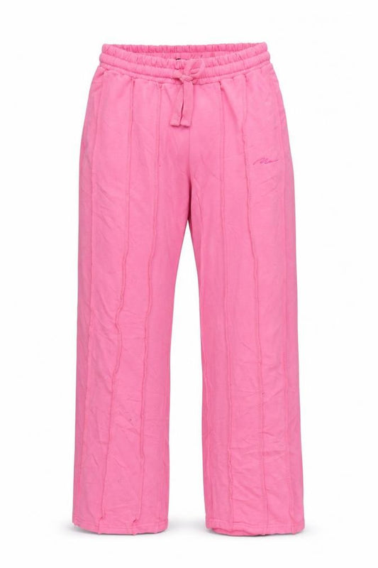 boohooMAN Men’s Pink S Sweatpants Drawstring Elastic Waist Logo Joggers