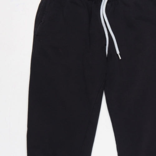 Champion Unisex Adults Black Small Logo Fleece Jogger Sweatpants